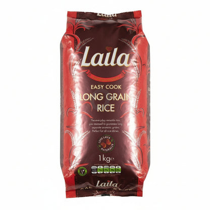 Laila Easy Cook Long Grain Rice 1kg