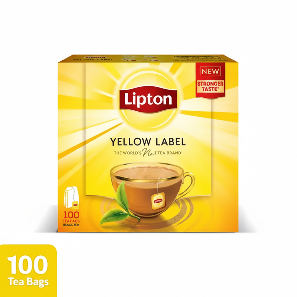 Lipton Yellow Label Black Tea 200g (100 pcs)