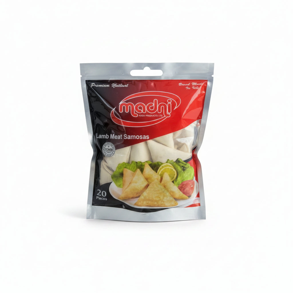 Madni Lamb Meat Samosas 20 Pieces 650g
