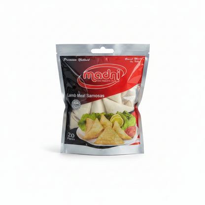 Madni Lamb Meat Samosas 20 Pieces 650g