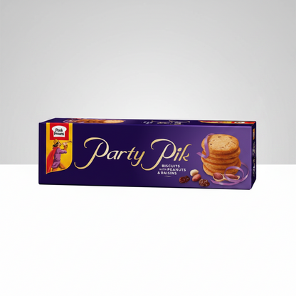 Party Pik Biscuits With Peanuts & Raisins 135g