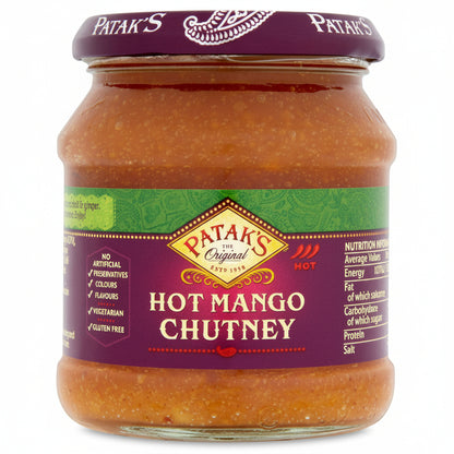 Patak's Hot Mango Chutney 340g