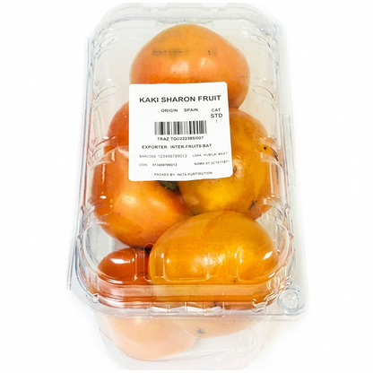 Pre Pack Persimmons (Sharon Fruit) / (Kaki) 1kg