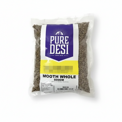 Pure Desi Moth Whole 500g