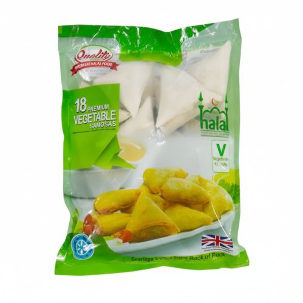 Quality Bites Premium Vegetable Samosas 580g