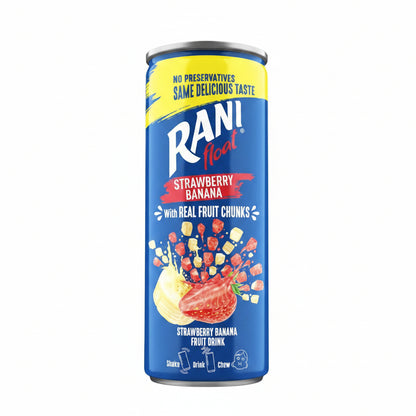 Rani float Strawberry Banana With Real Fruit Chunks 235ml