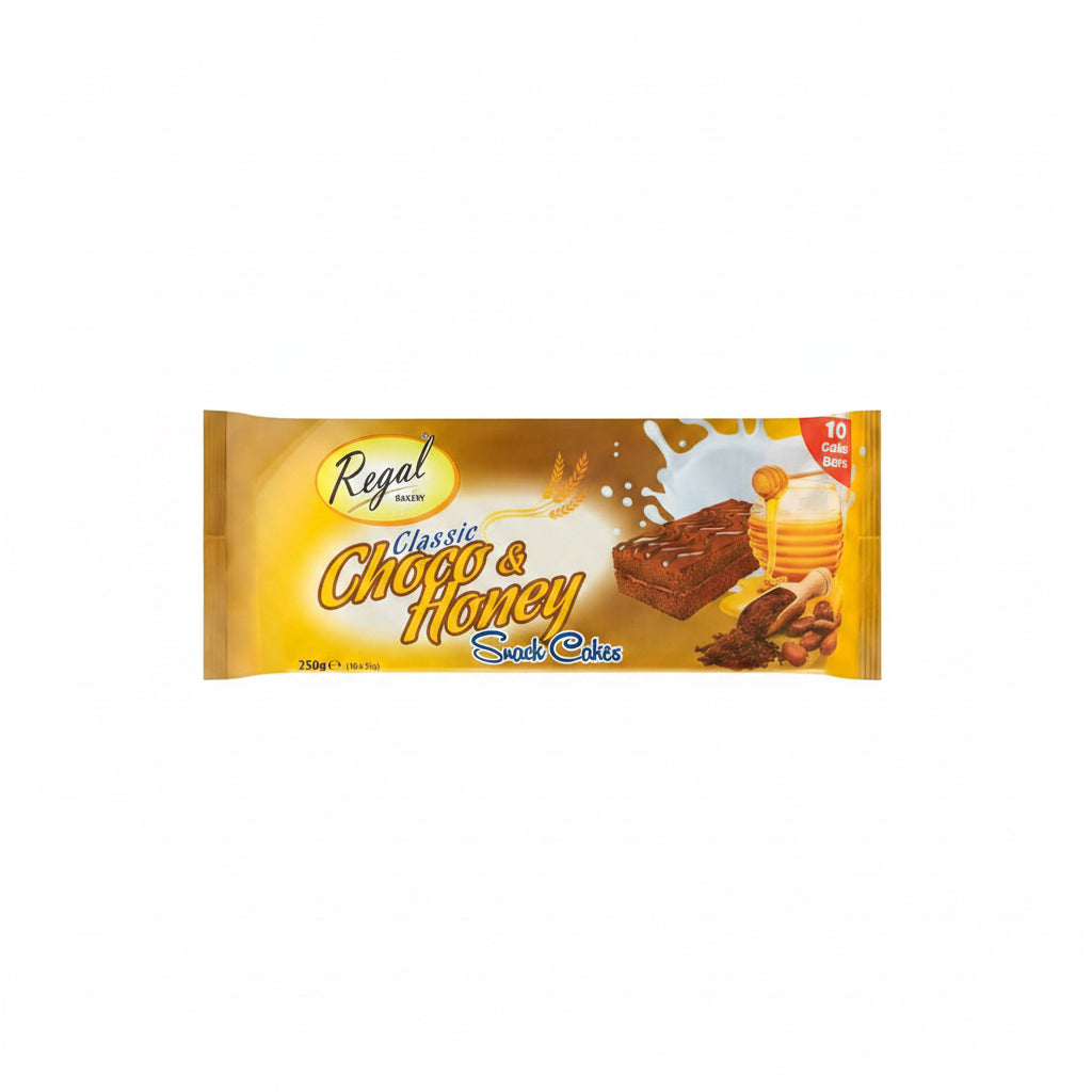 Regal Choco & Honey Snack Cakes 250g (10 pcs)