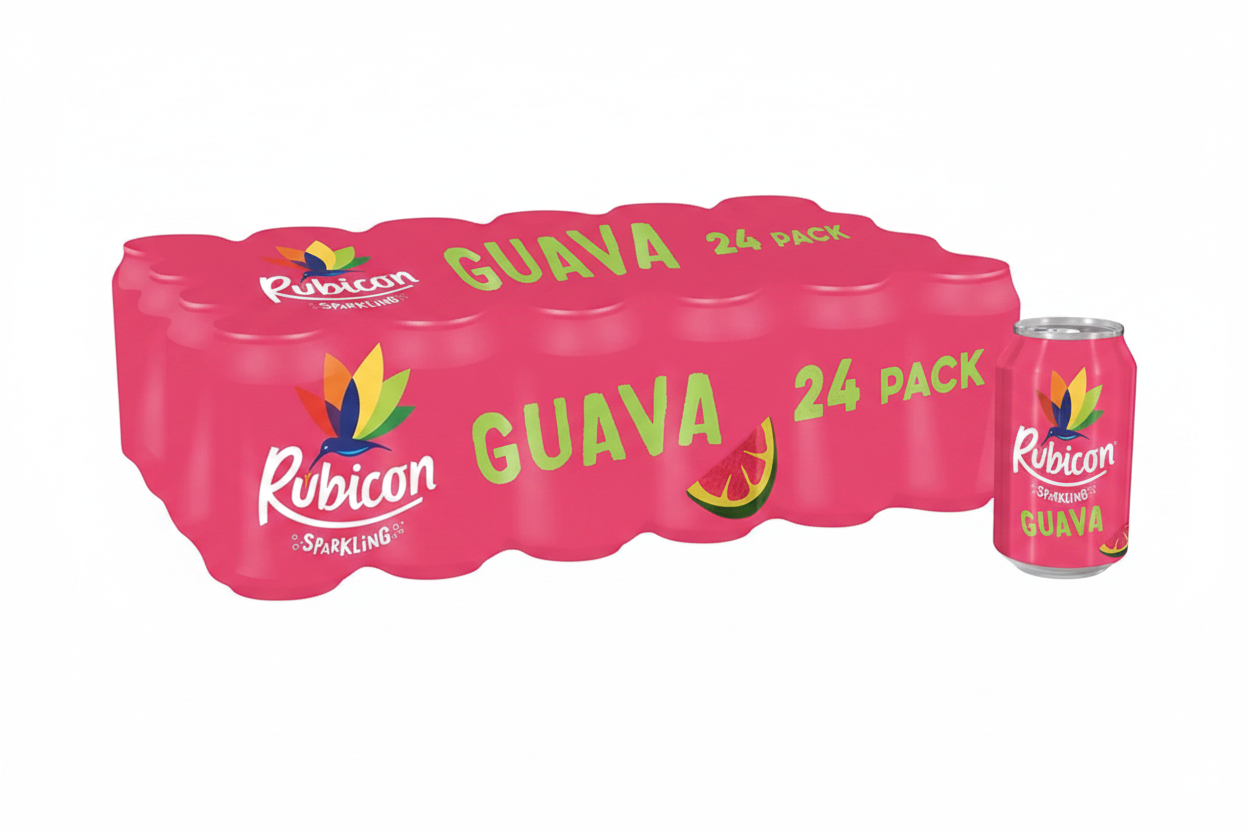 Rubicon Sparkling Guava Can (330Ml×24)