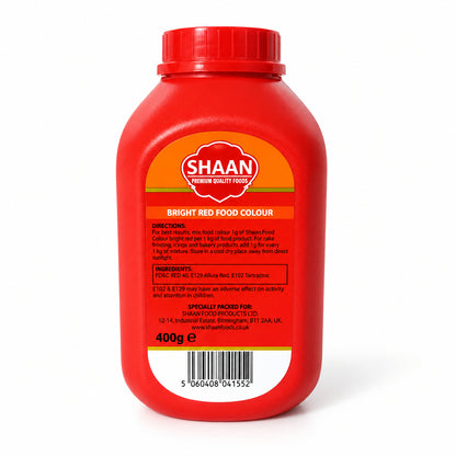 Shaan Bright Red Food Colour 400g