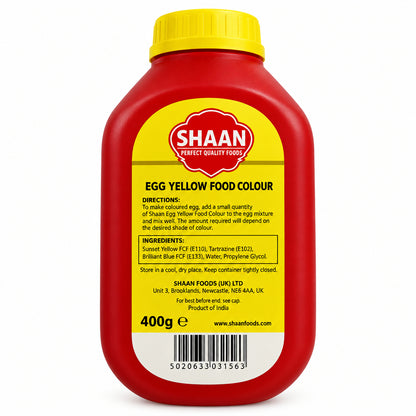 Shaan Egg Yellow Food Colour 400g