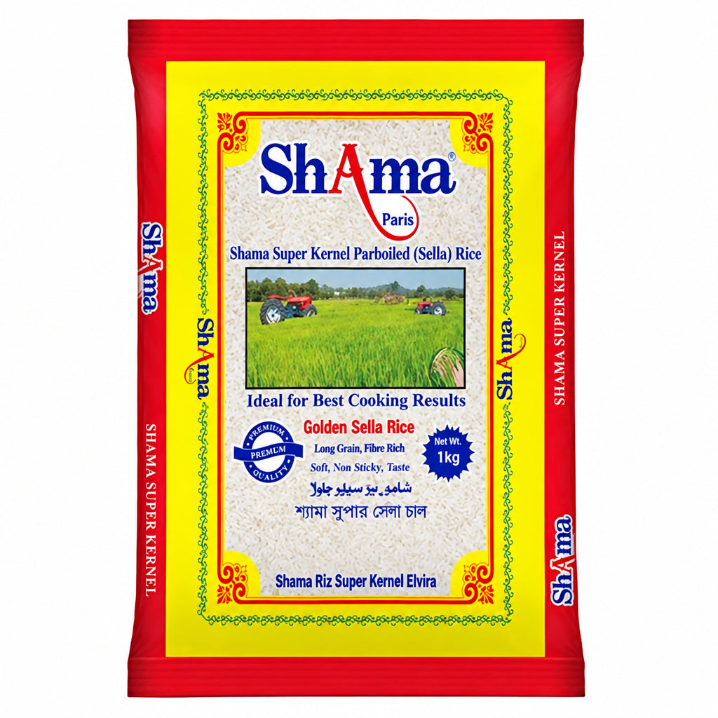 Shama Paris Golden Sella Rice 1kg