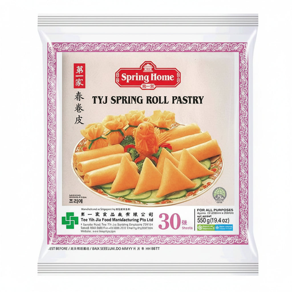 Spring Home TYJ Spring Roll Pastry 550g (30 Sheets)