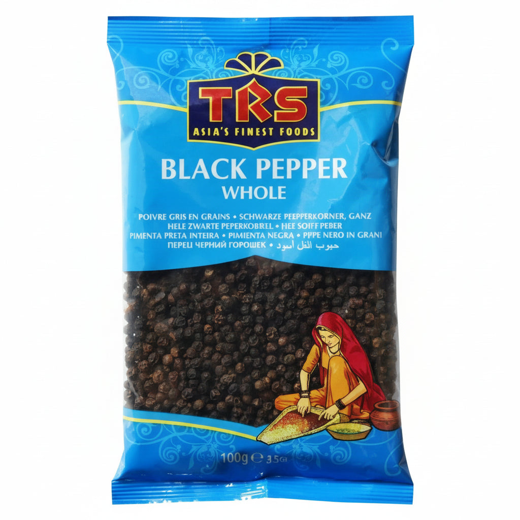 TRS Black Pepper Whole 100g