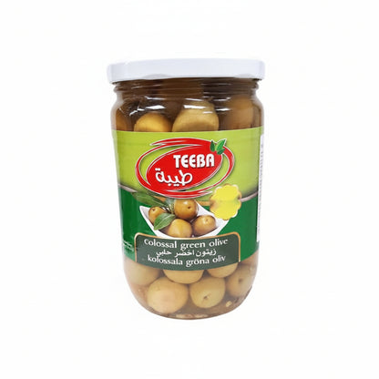 Teeba Colossal Green Olive 640g