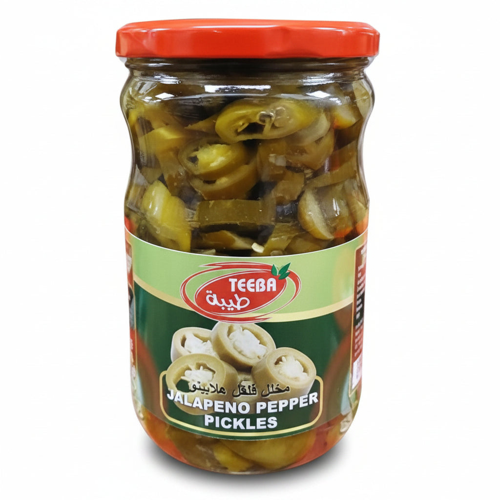 Teeba Jalapeno Pepper Pickles 650g