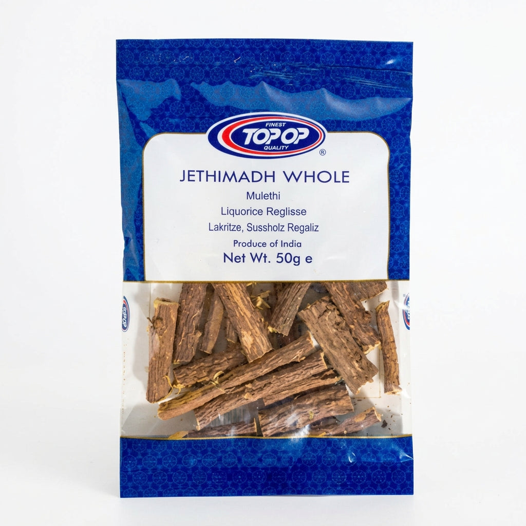 Top Op Jethimadh (Liquorice) Whole 50g