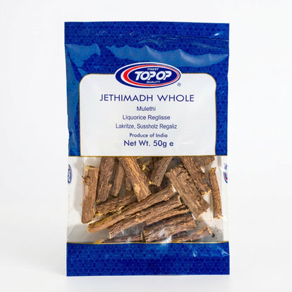 Top Op Jethimadh (Liquorice) Whole 50g