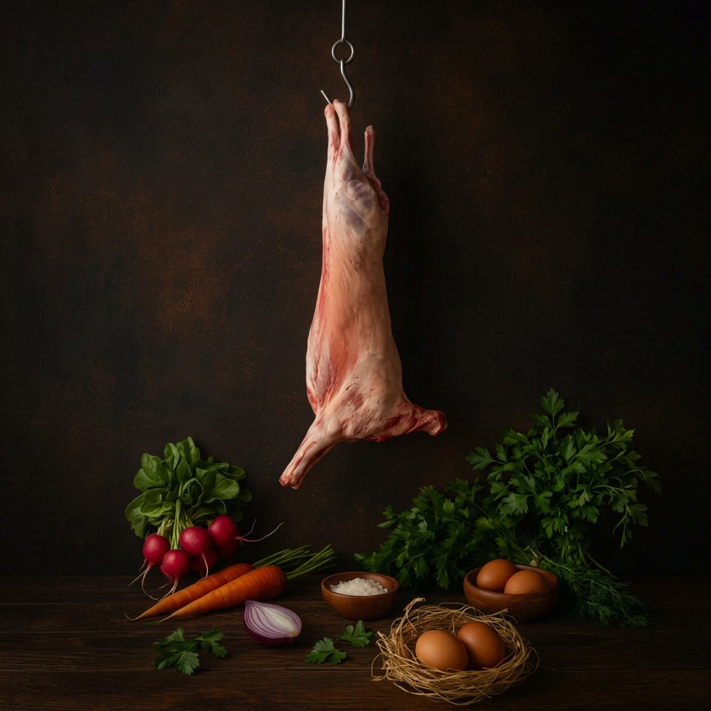 Whole Goat 17-21kg (Before Cutting & Cleaning)