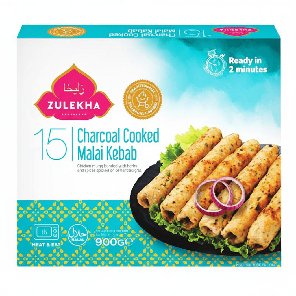 Zulekha Charcoal Cooked Malai Kebab 900g