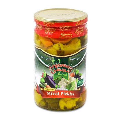 Anjoman Pasteurized Mixed Pickles 680g