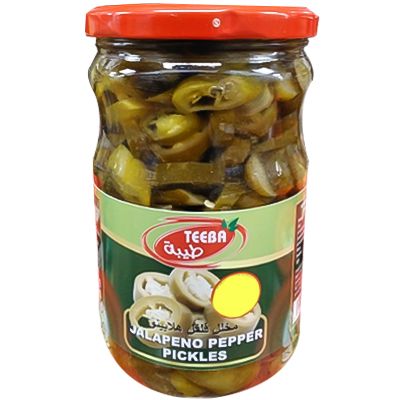 Teeba Jalapeno Pepper Pickles 650g