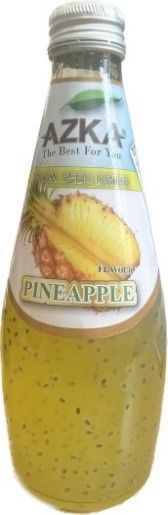 Azka Basil Seed Drink Pineapple Flavour 290ml