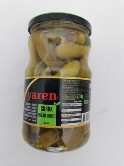 Yaren Cubuk Hiyar Tursu 700g