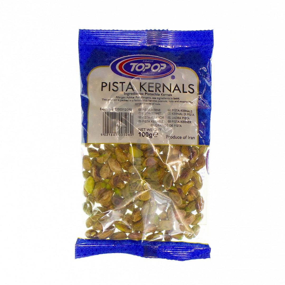 Top Op Pista (Pistachio) Kernels 100g