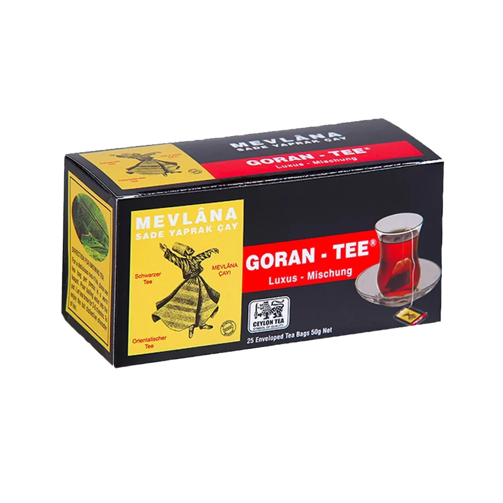 Mevlana Pure Ceylon Black Tea 50g (25 pcs)