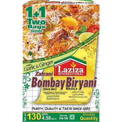 Laziza Zafrani (Saffron) Bombay Biryani 130g
