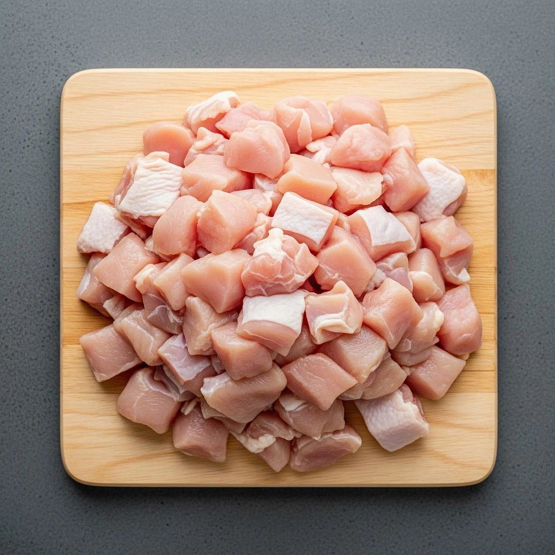 Chicken Breast Diced 500g