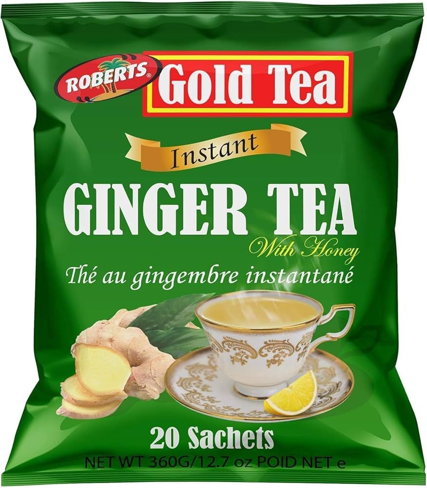 Roberts Gold Tea Ginger Tea With Honey 360g