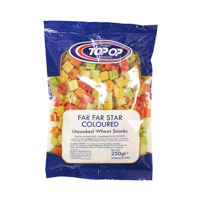 Top Op Far Far Stars Uncooked Wheat Snacks 250g