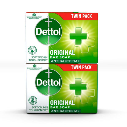 Dettol Original Bar Soap Antibacterial (Twin Pack)