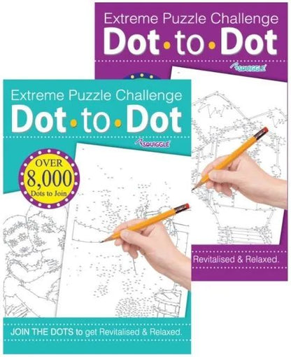 Extreme Puzzle Challenge Dot. to. Dot Squiggle