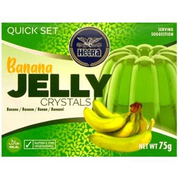 Heera Banana Jelly Crystals 75g