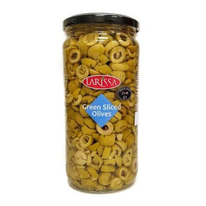 Larissa Sliced Green Olives 935g