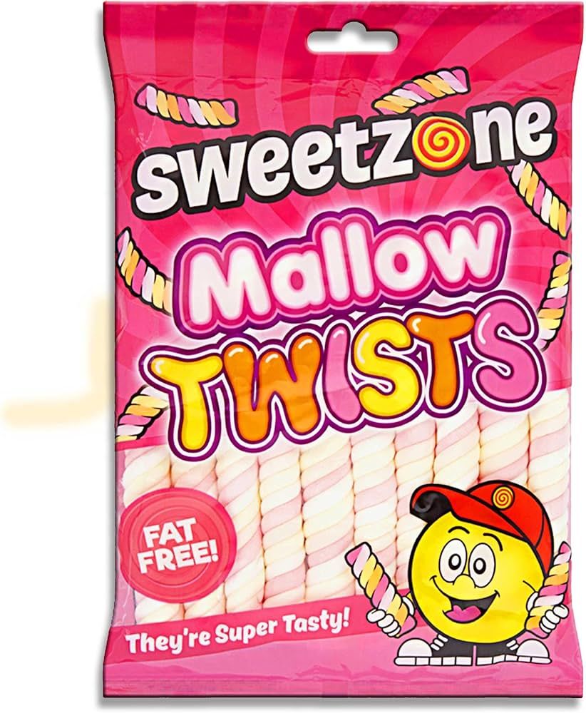 Sweetzone Mallow Twisters 160g
