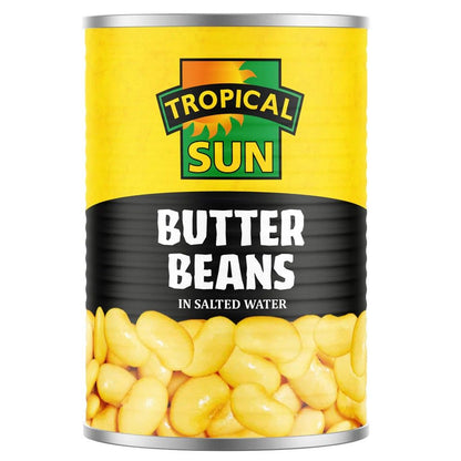 Tropical Sun Butter Beans (in Salted Water) 400g