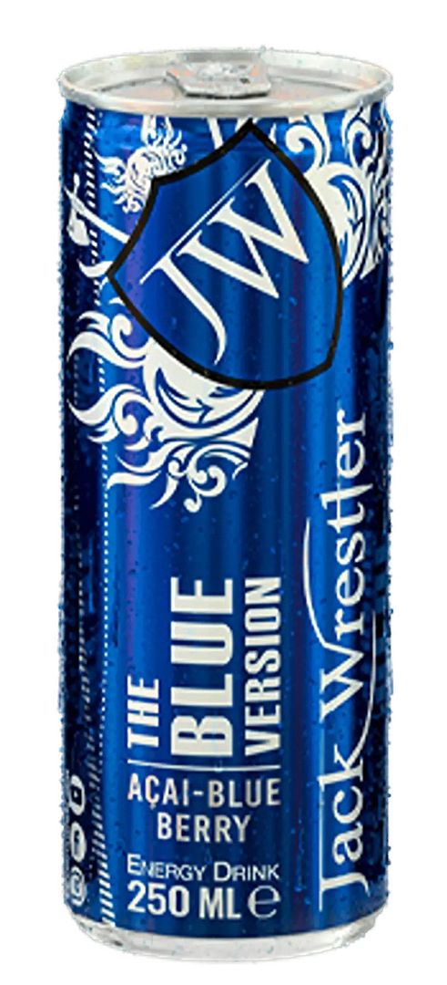 The Blue Version Jack Wrestler Energy Drink 250ml