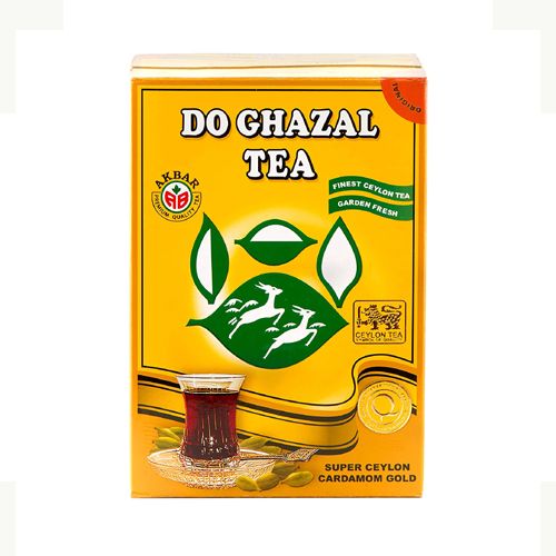 Do Ghazal Tea Ceylon Cardamom Tea 500g