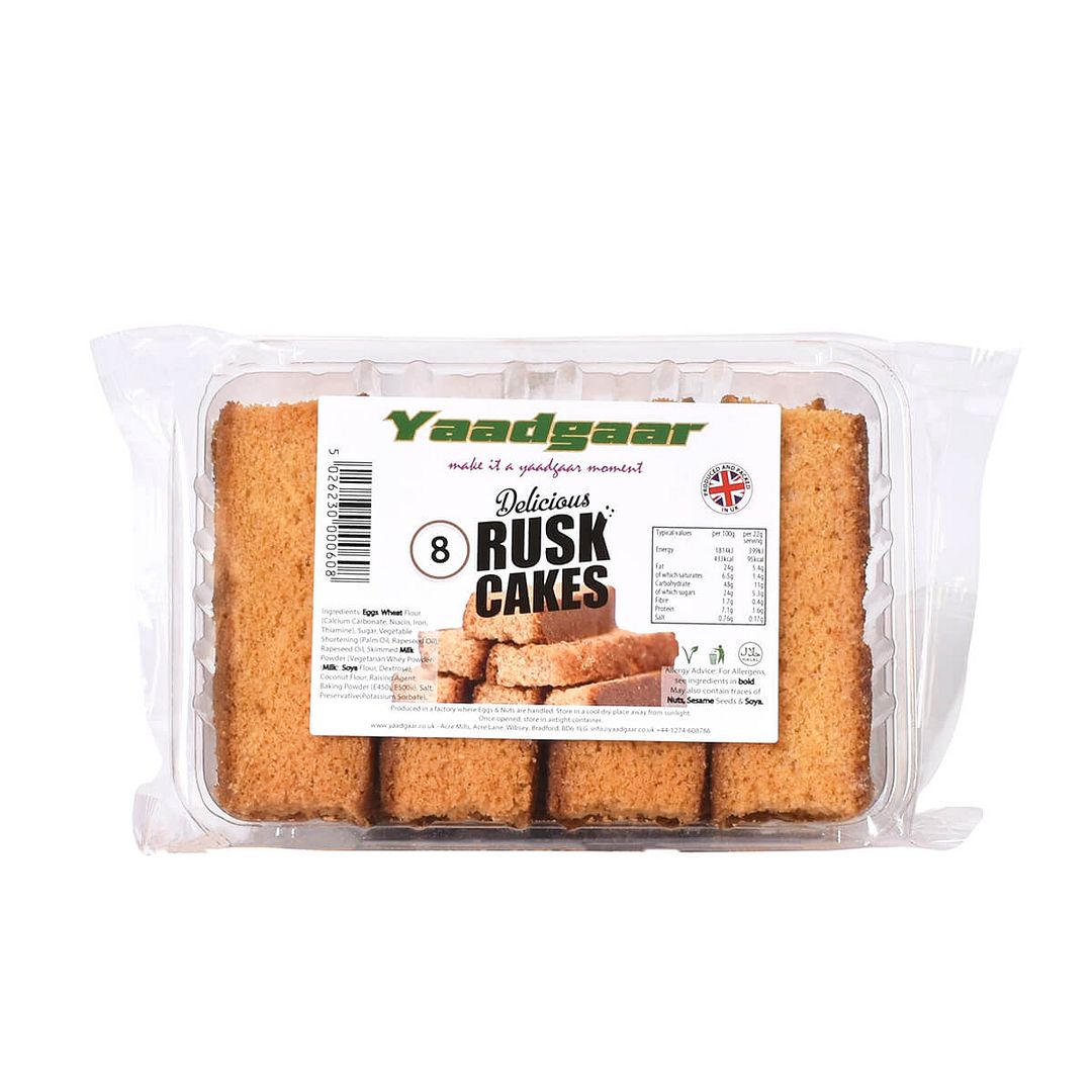 Yaadgaar Rusk Cakes (8 pcs)