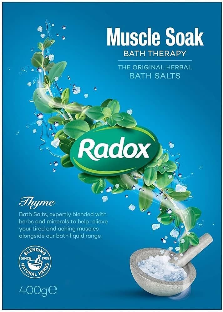 Radox Muscle Soak Herbal Bath Salt 400g
