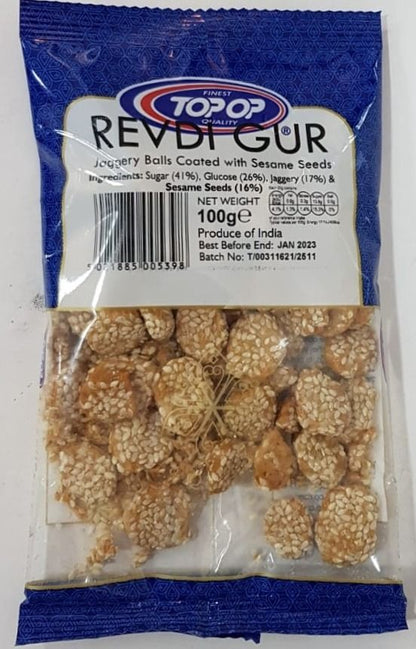 Top Op Revdi Gur 100g