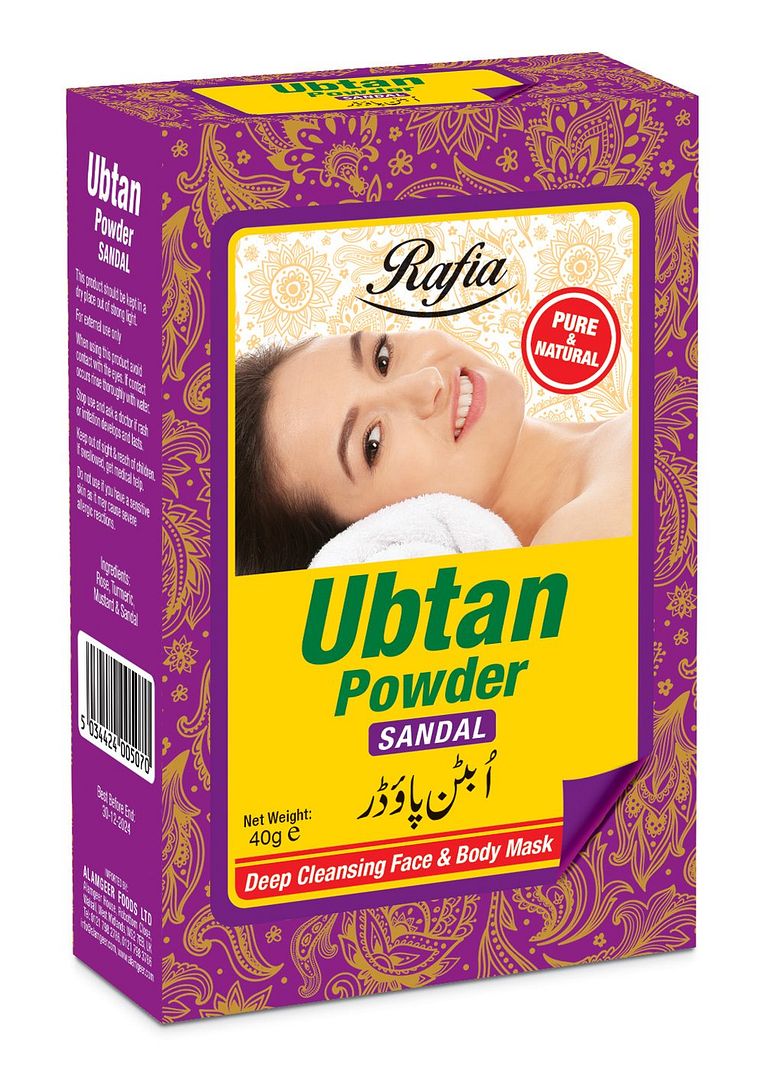 Rafia Ubtan Powder (Sandal) 40g