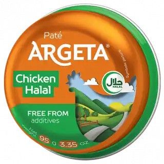 Pate Argeta Chicken Halal Free From Additives 95g