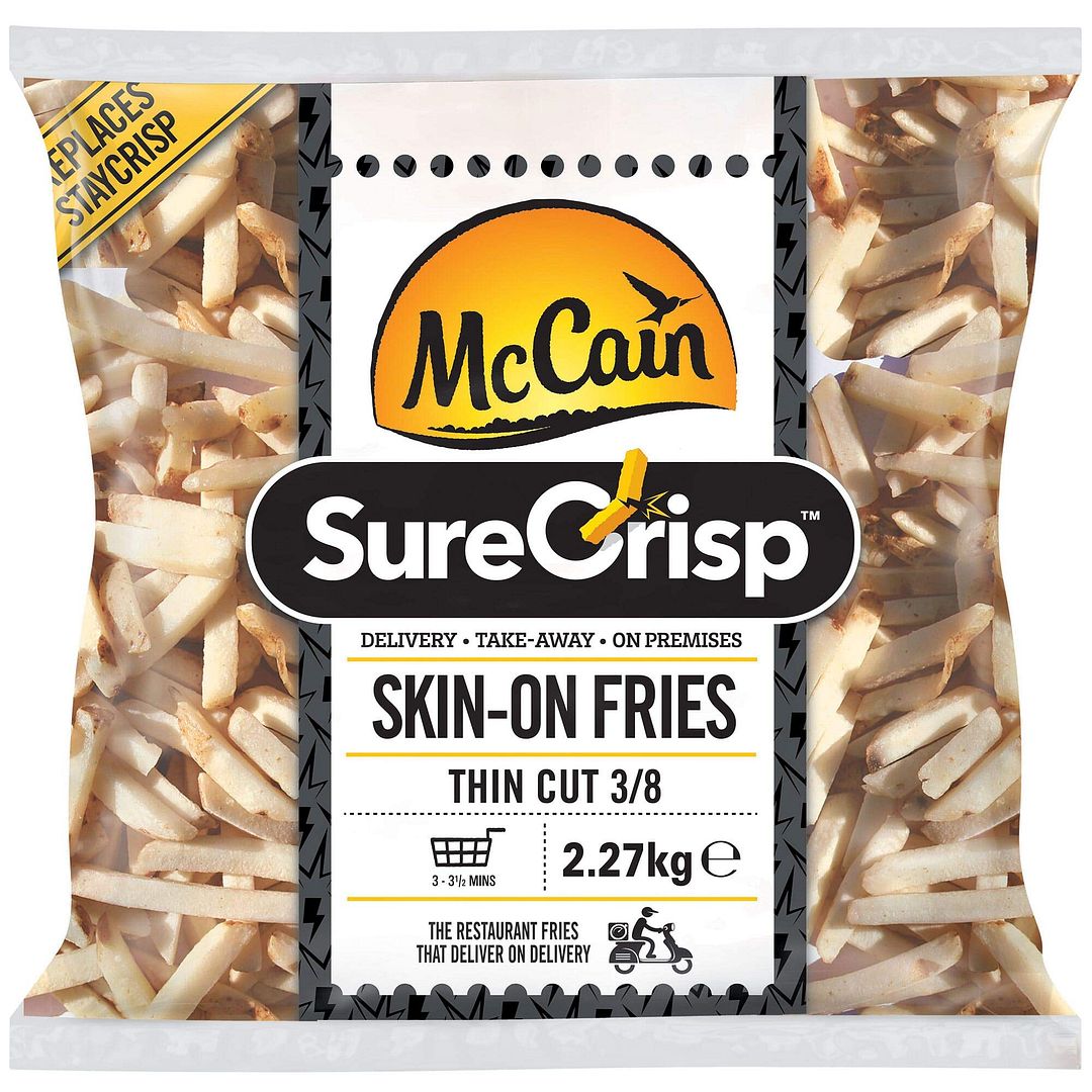 McCain Sure Crisp Thin Cut Fries 2.27kg