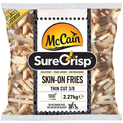 McCain Sure Crisp Thin Cut Fries 2.27kg