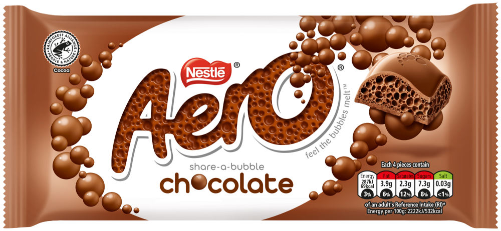 Nestle Aero Chocolate 90g