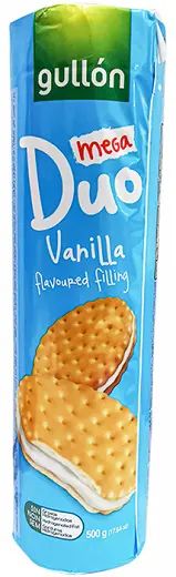 Gullon Mega Duo Vanilla Flavored Filling 500g